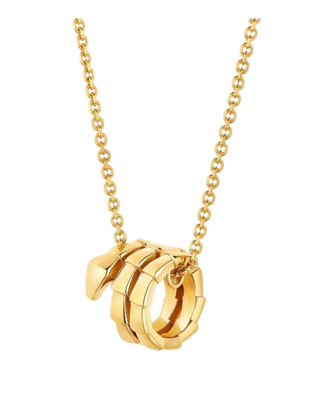 BVLGARI Золотая подвеска из желтого золота, фото 1