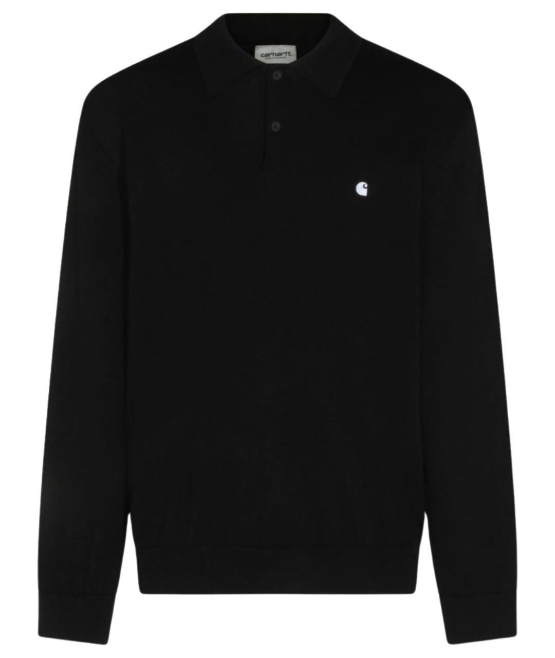 CARHARTT WIP Черный хлопковый джемпер / свитер, фото 1