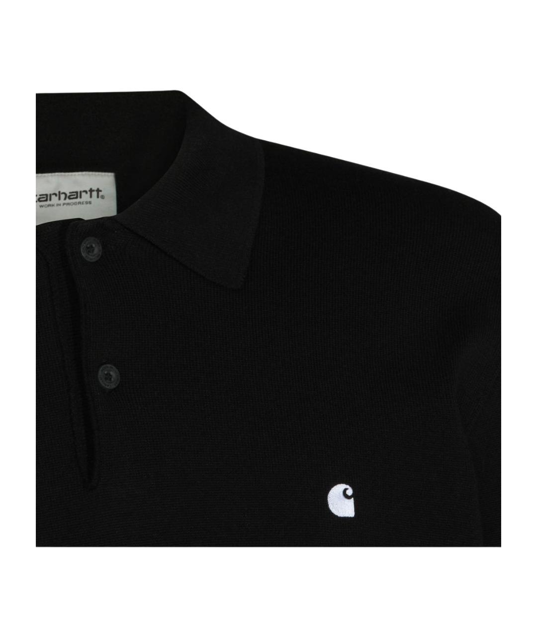 CARHARTT WIP Черный хлопковый джемпер / свитер, фото 3