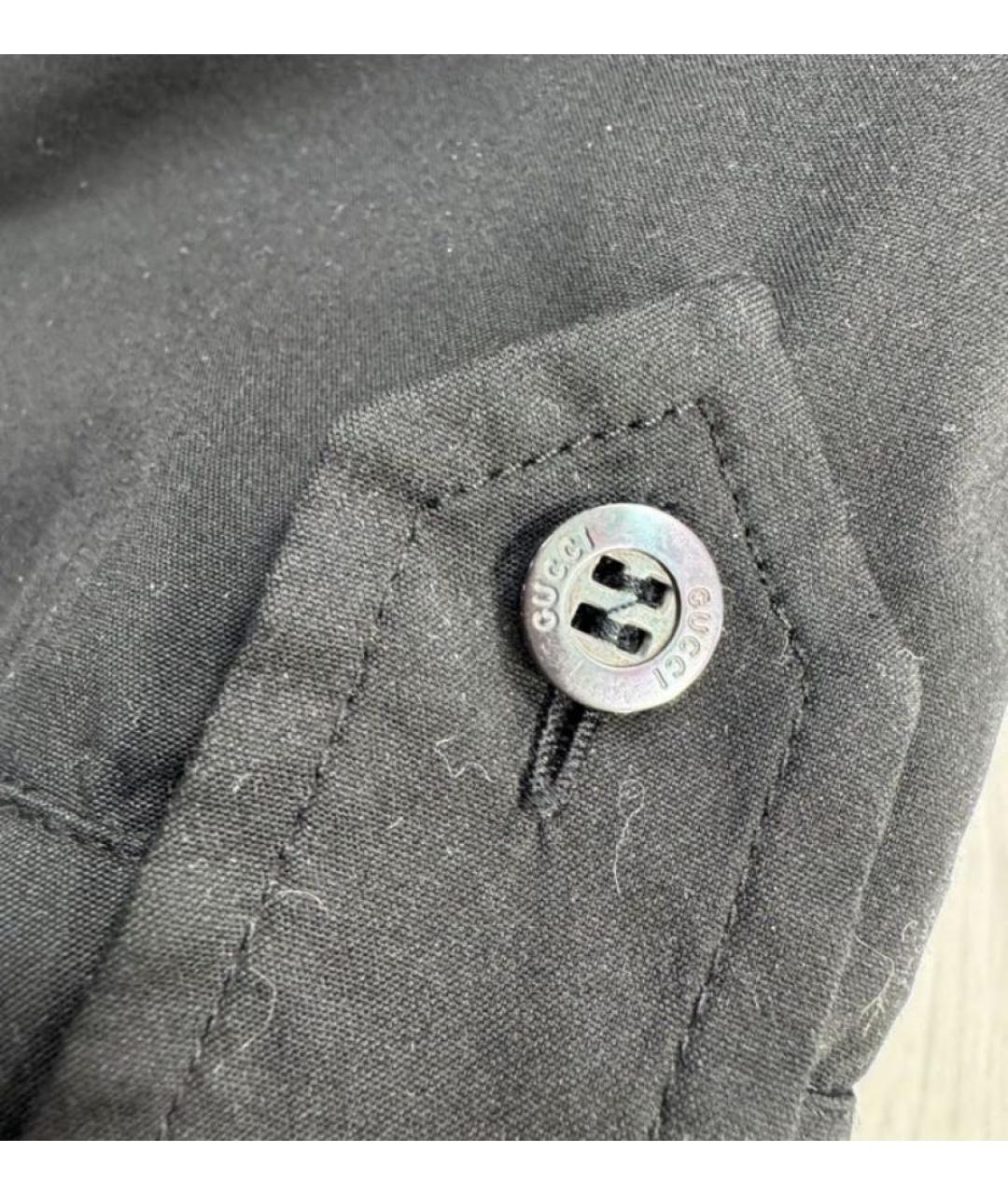 GUCCI Черная рубашка, фото 5