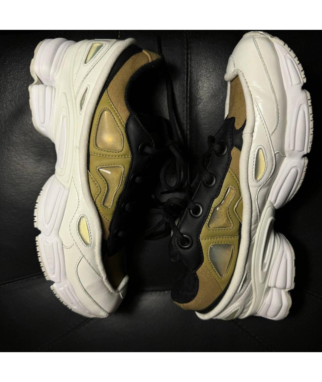 ADIDAS X RAF SIMONS Белые кожаные кроссовки, фото 4