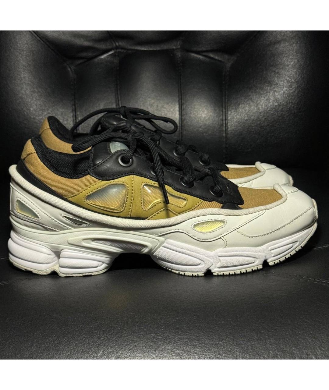 ADIDAS X RAF SIMONS Белые кожаные кроссовки, фото 9