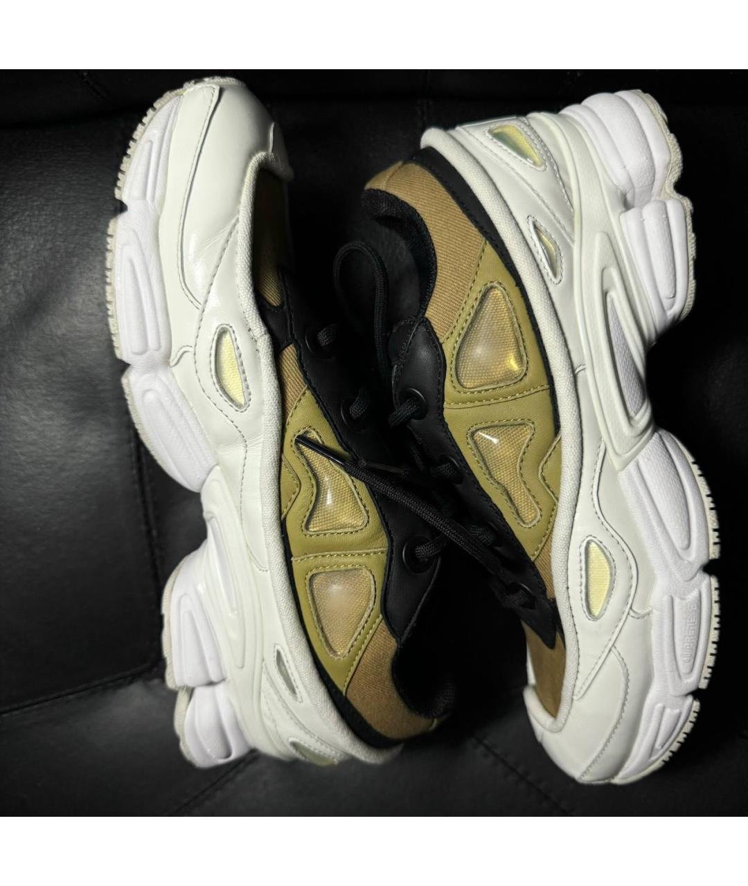 ADIDAS X RAF SIMONS Белые кожаные кроссовки, фото 5