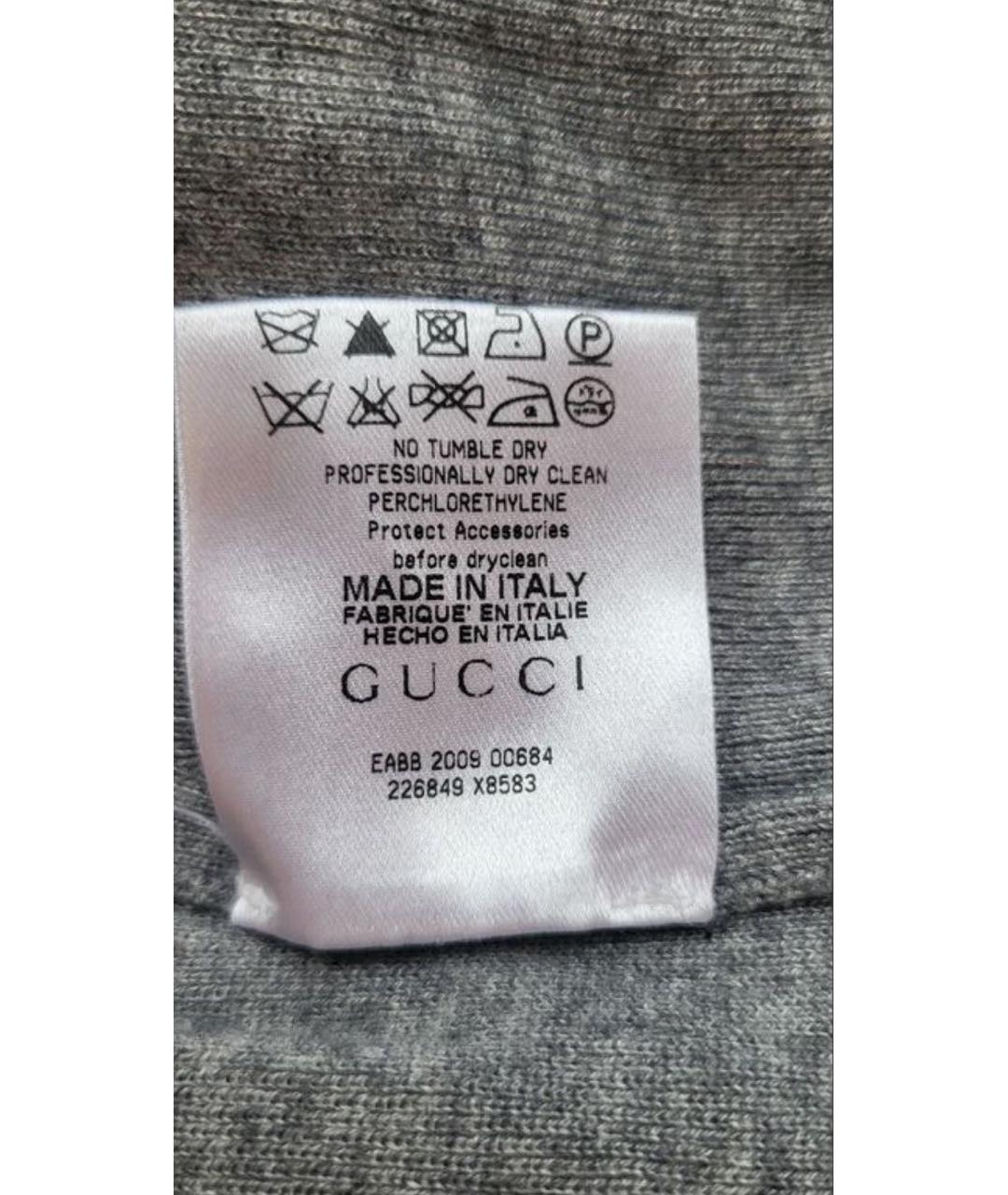 GUCCI Серый жилет, фото 5