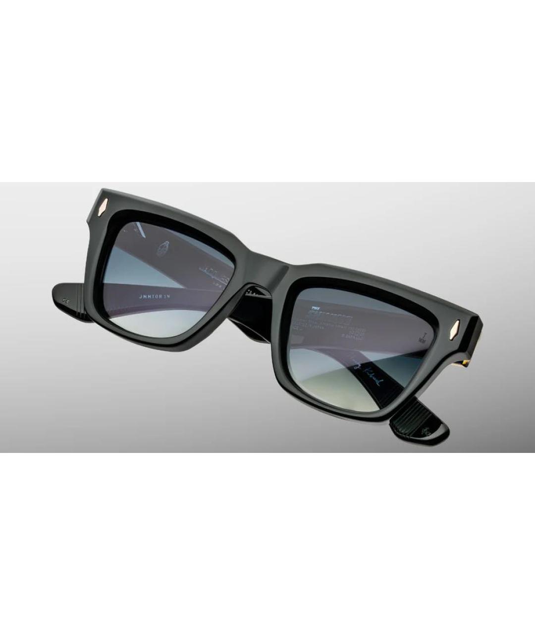 JACQUES MARIE MAGE Зеленые пластиковые солнцезащитные очки, фото 2