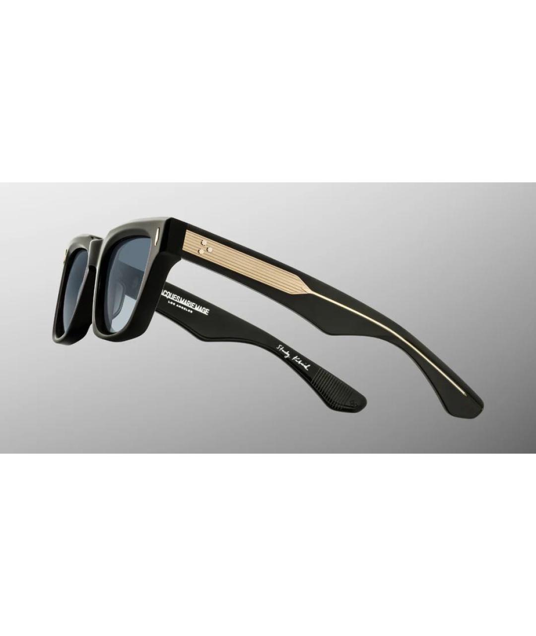 JACQUES MARIE MAGE Зеленые пластиковые солнцезащитные очки, фото 3