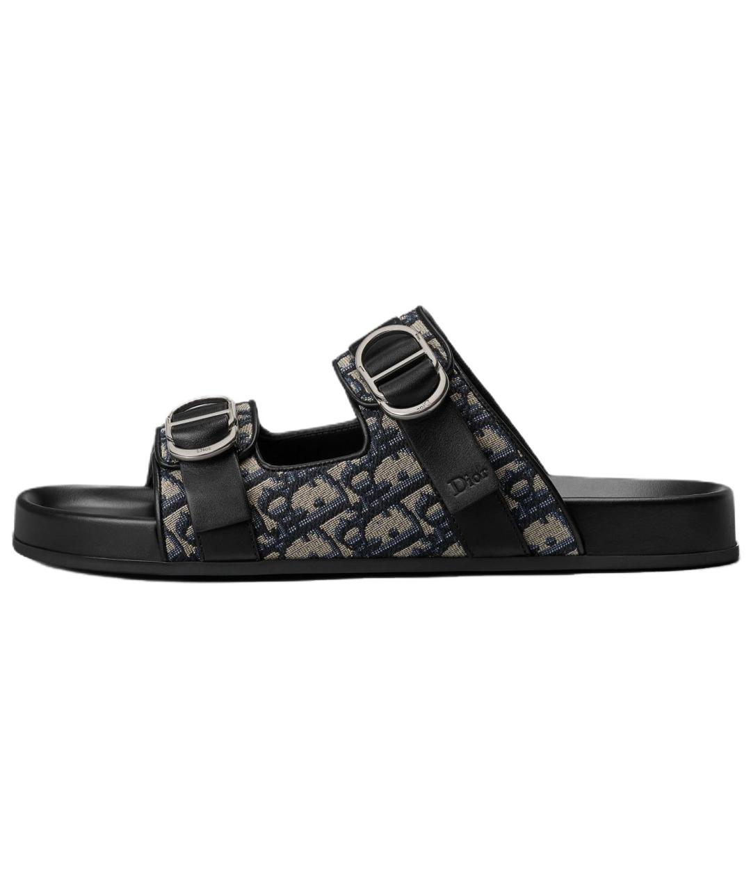 CHRISTIAN DIOR Черные сандалии, фото 2