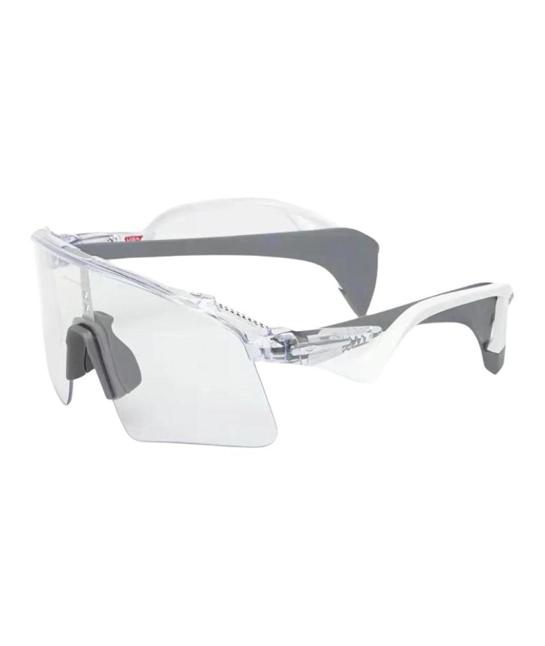OAKLEY Белые пластиковые солнцезащитные очки, фото 1