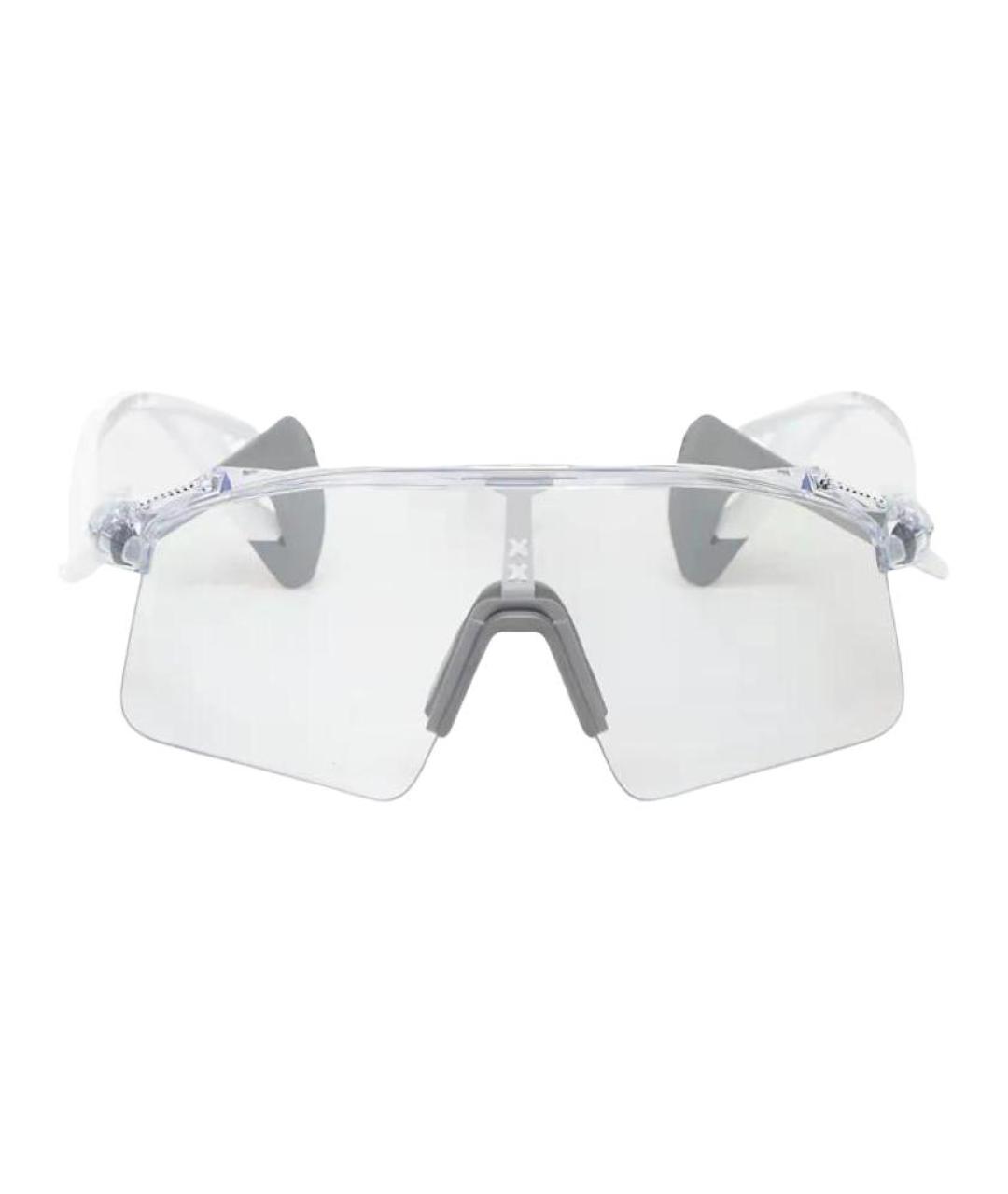 OAKLEY Белые пластиковые солнцезащитные очки, фото 2