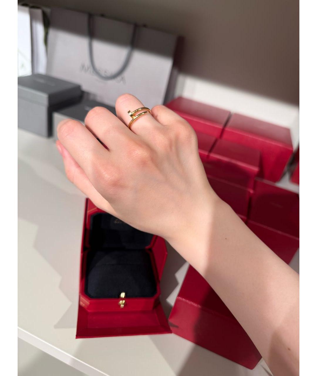 CARTIER Желтое кольцо из желтого золота, фото 4