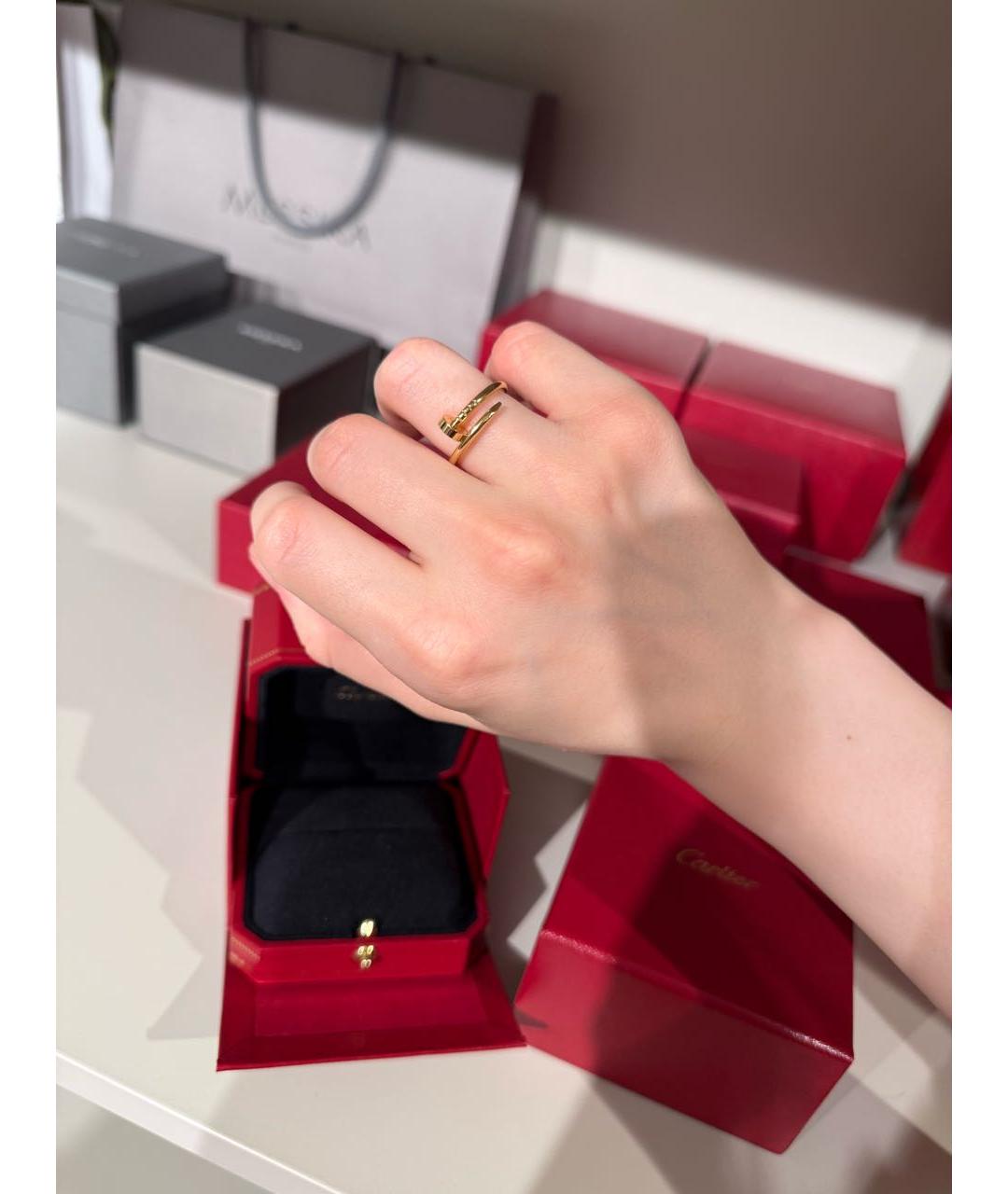 CARTIER Желтое кольцо из желтого золота, фото 3