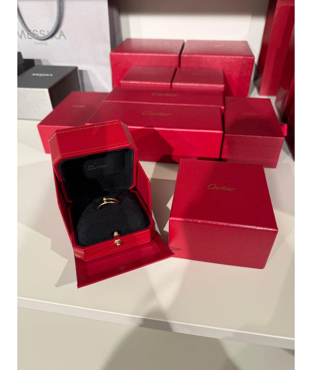 CARTIER Желтое кольцо из желтого золота, фото 2