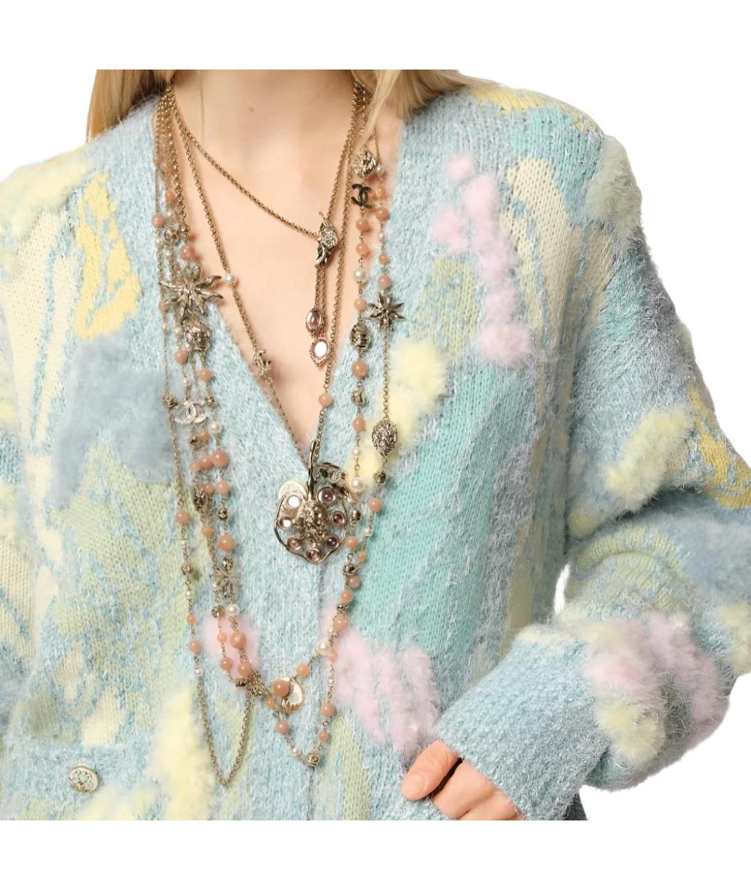 CHANEL Синий кардиган, фото 3