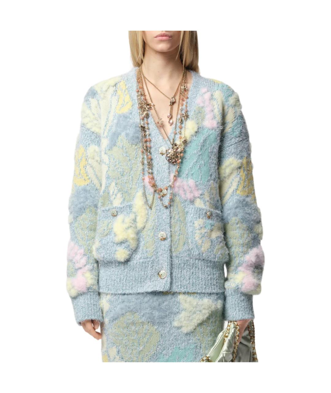 CHANEL Синий кардиган, фото 6