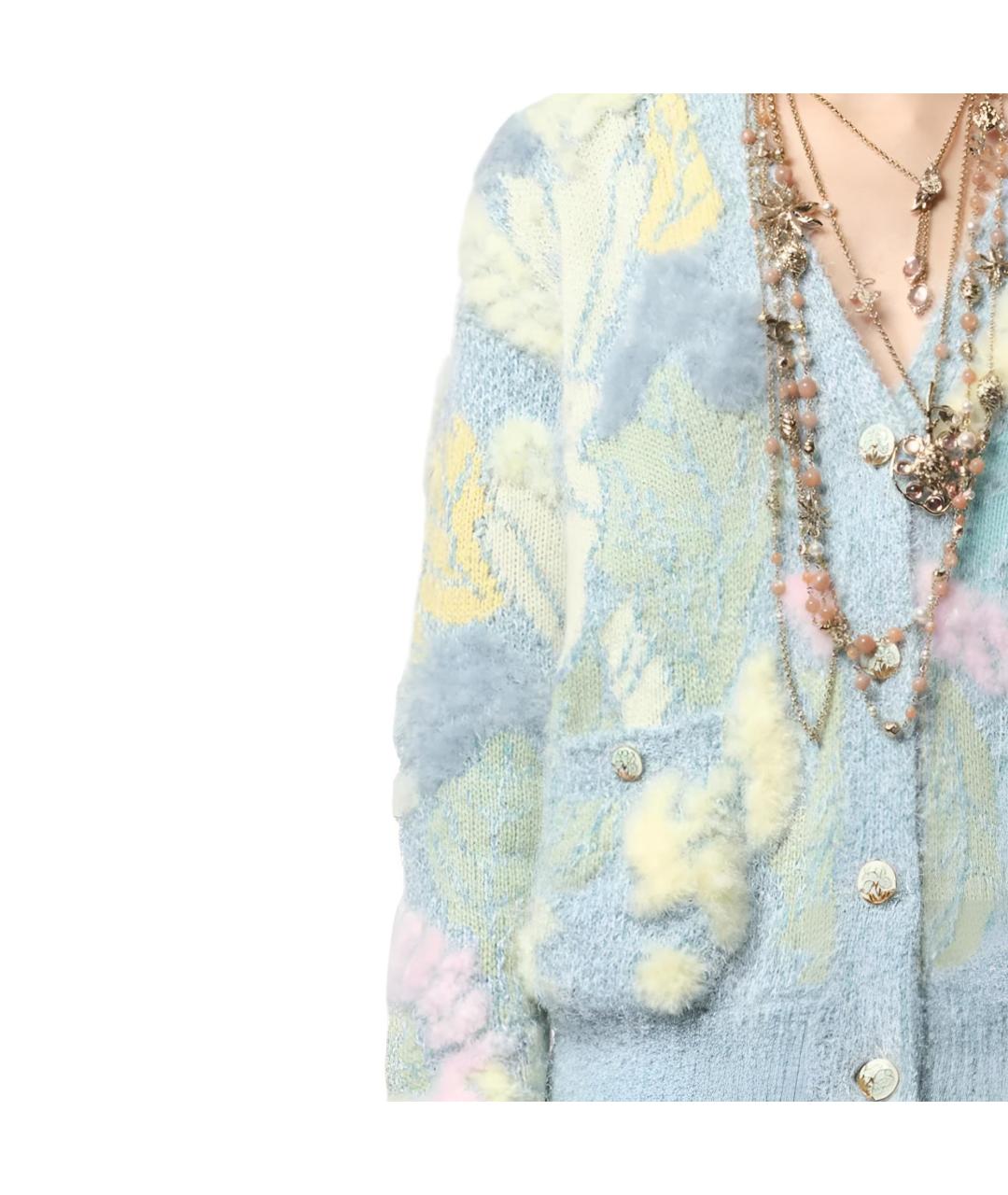 CHANEL Синий кардиган, фото 5