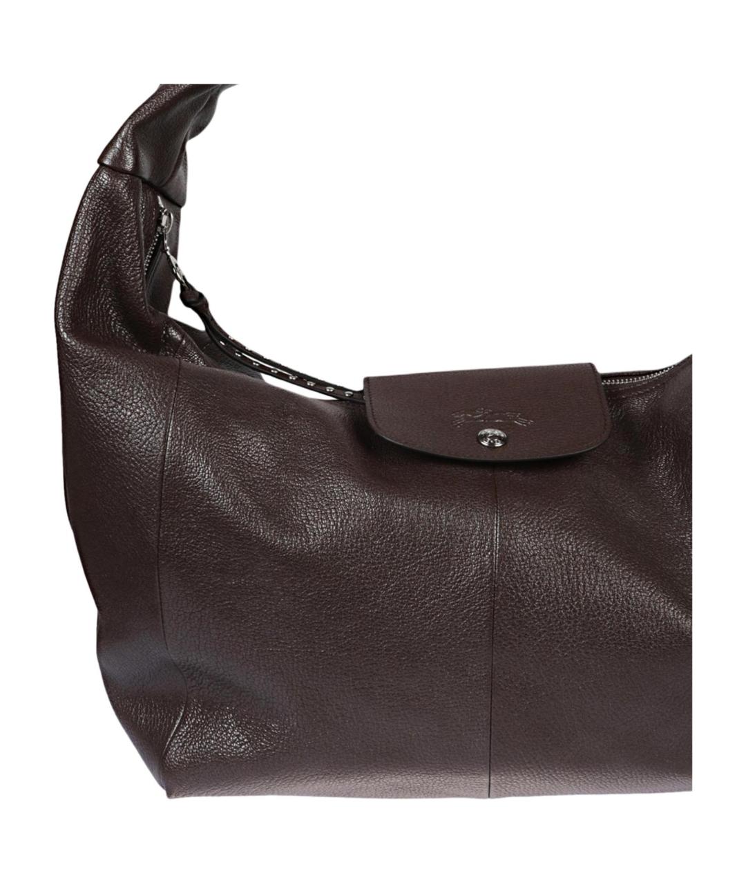 LONGCHAMP Коричневая сумка через плечо, фото 4