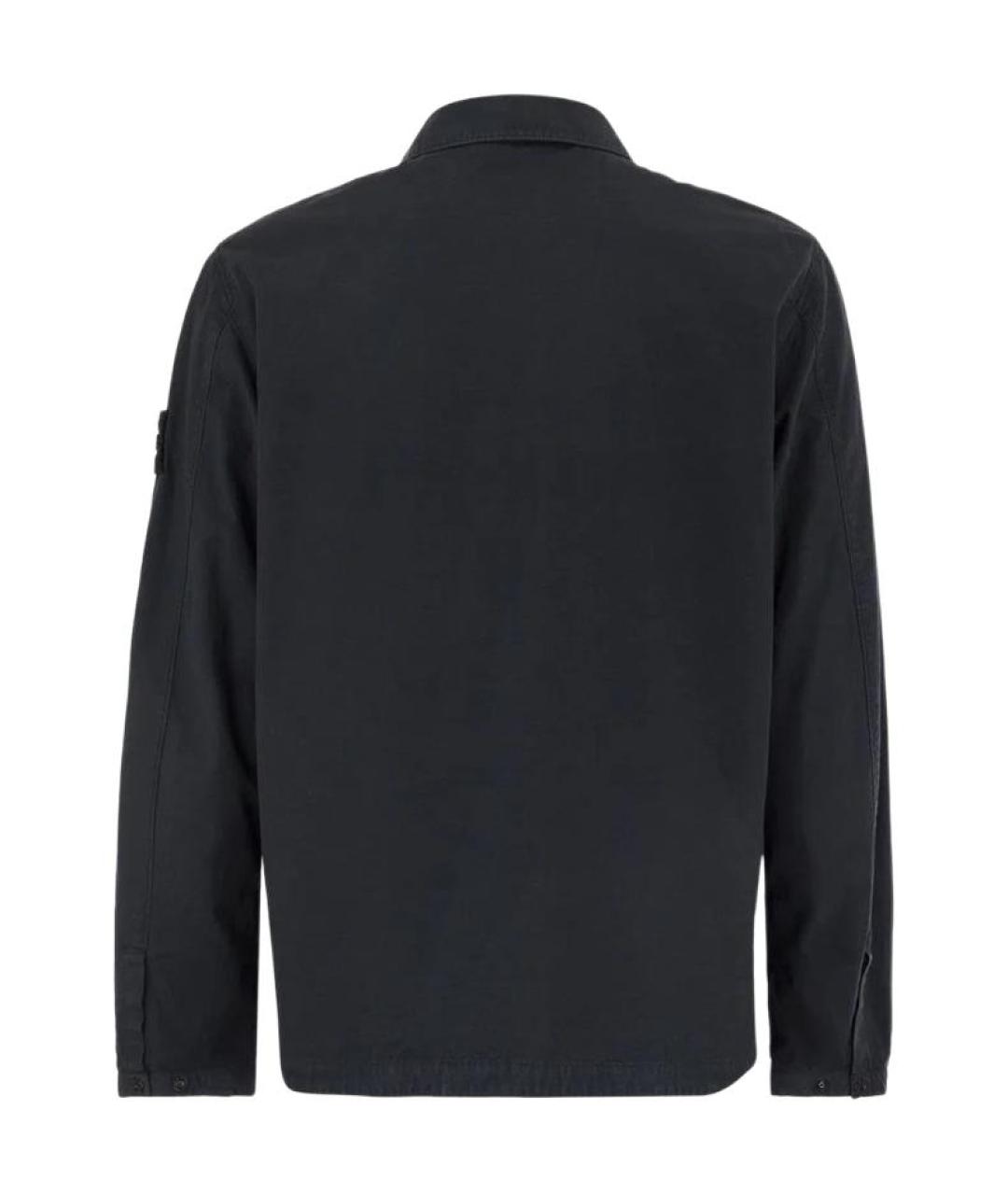STONE ISLAND Темно-синяя куртка, фото 2