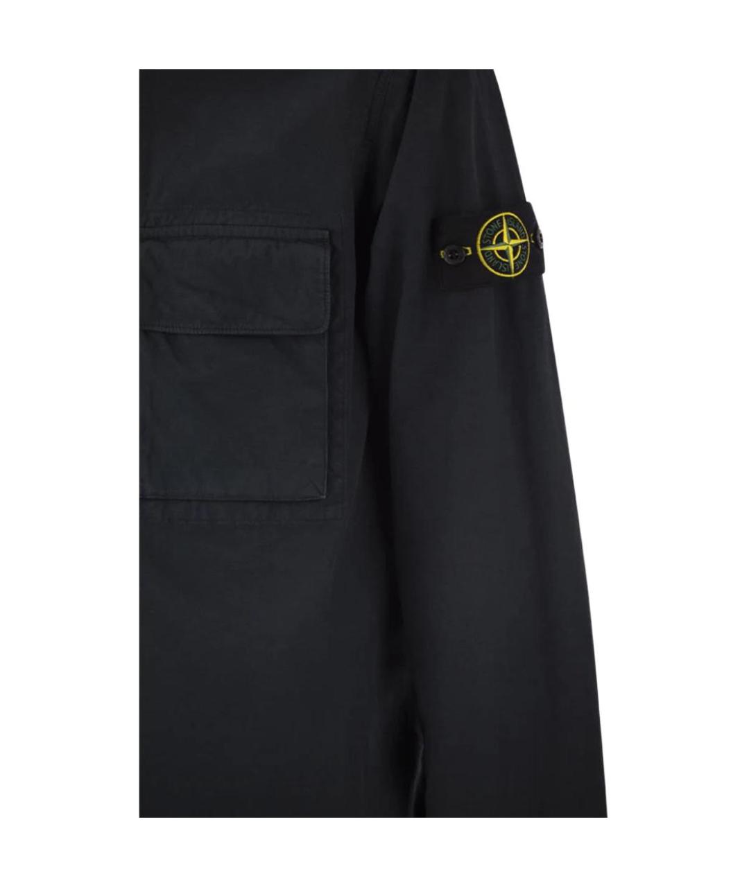 STONE ISLAND Темно-синяя куртка, фото 4