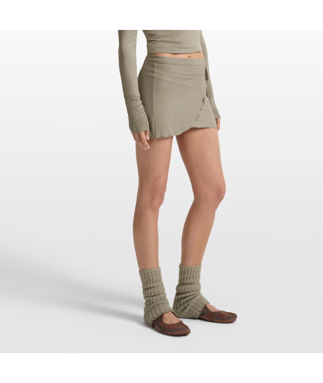 NIKE Бежевая юбка-шорты, фото 3