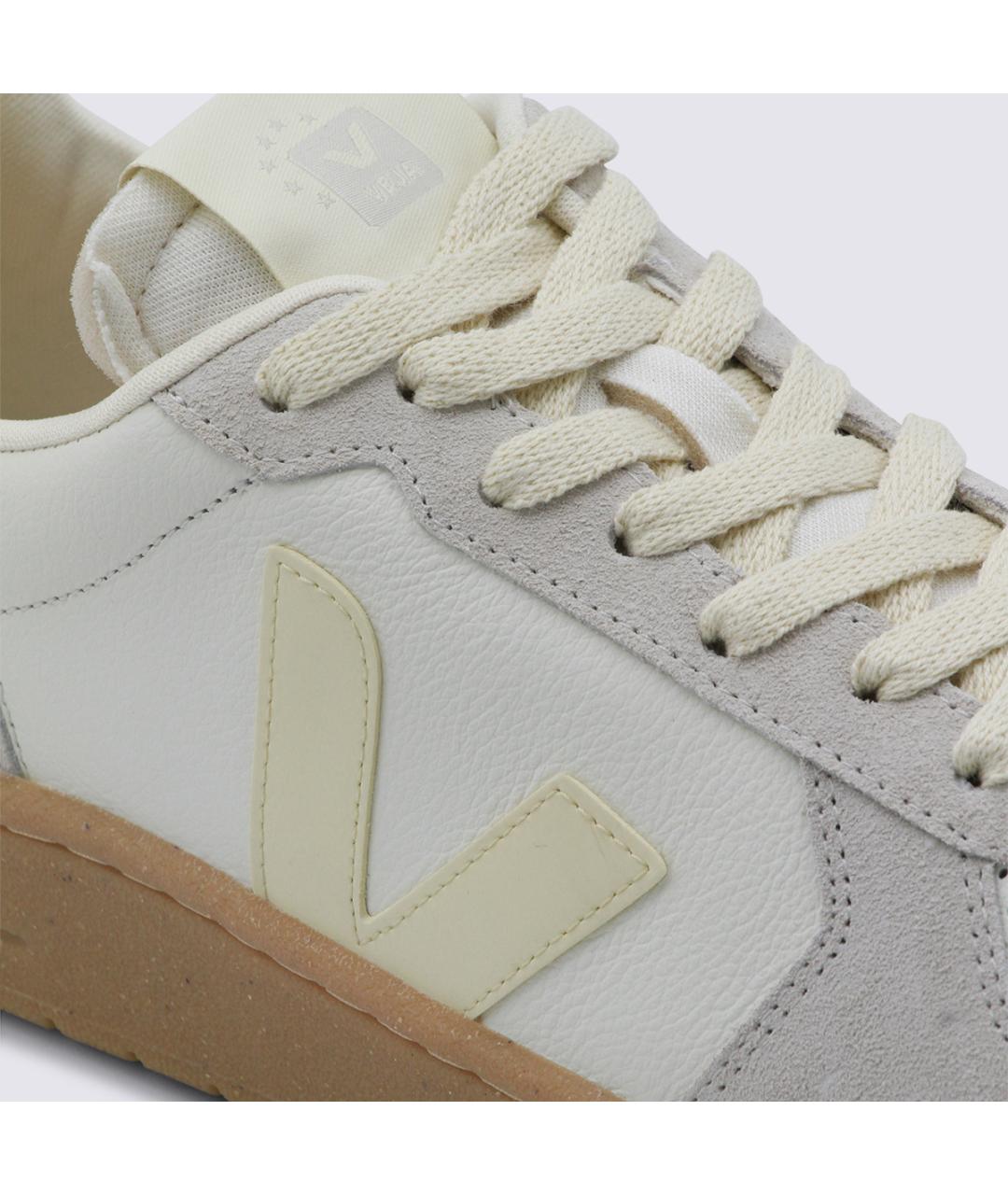 VEJA Белые кожаные низкие кроссовки / кеды, фото 4