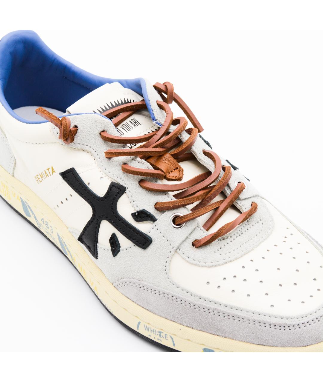 PREMIATA Белые низкие кроссовки / кеды, фото 4