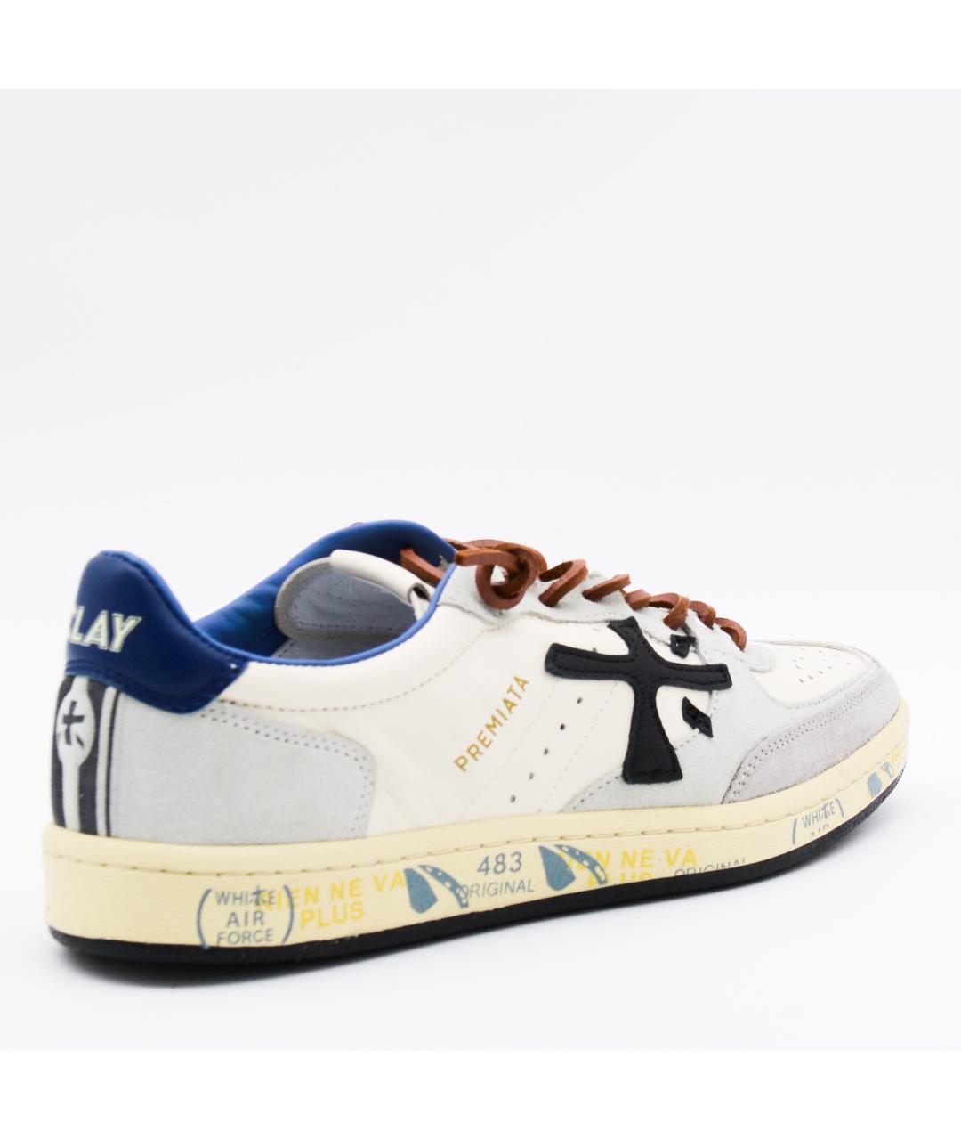 PREMIATA Белые низкие кроссовки / кеды, фото 3