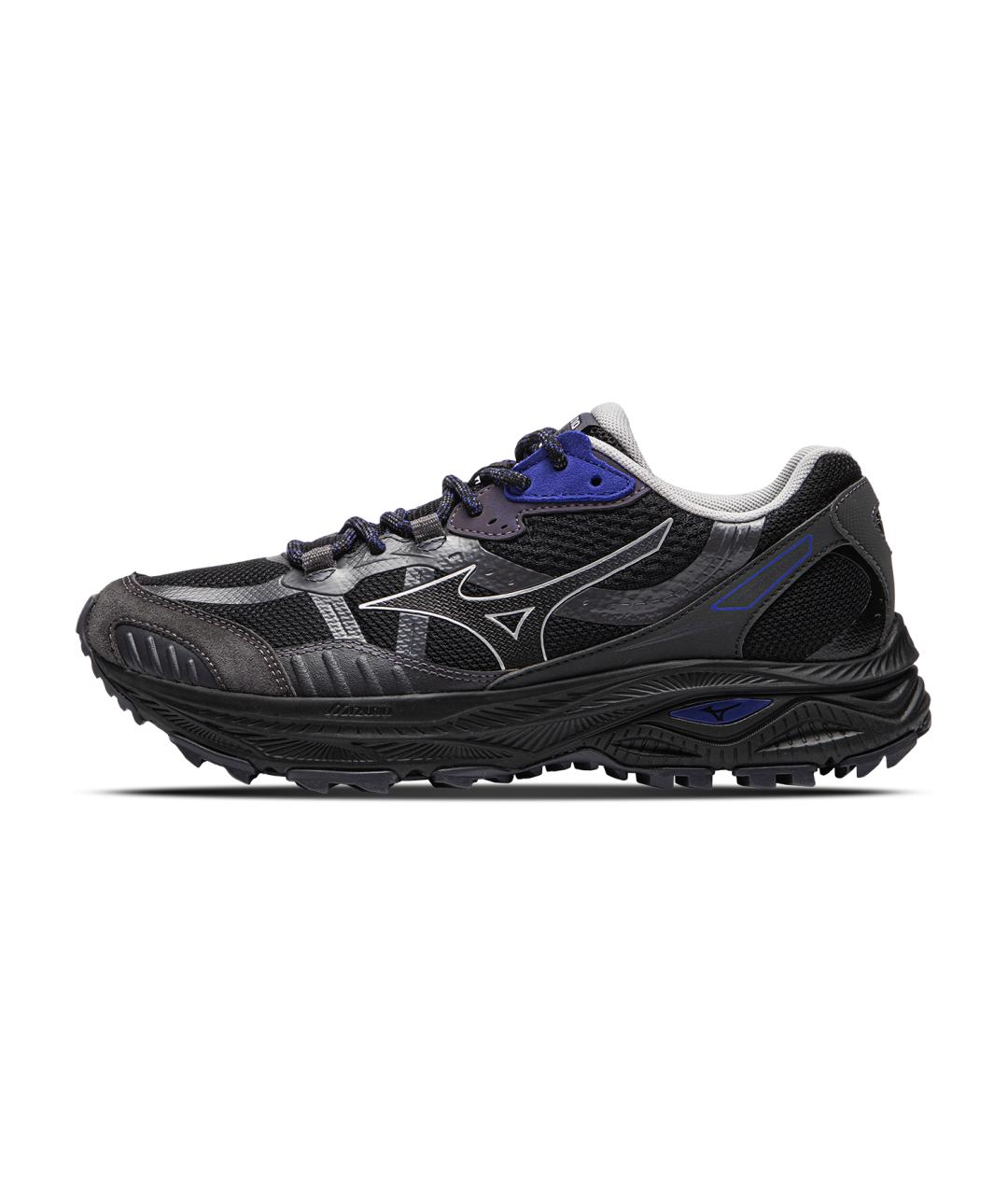 MIZUNO Черные кожаные кроссовки, фото 6