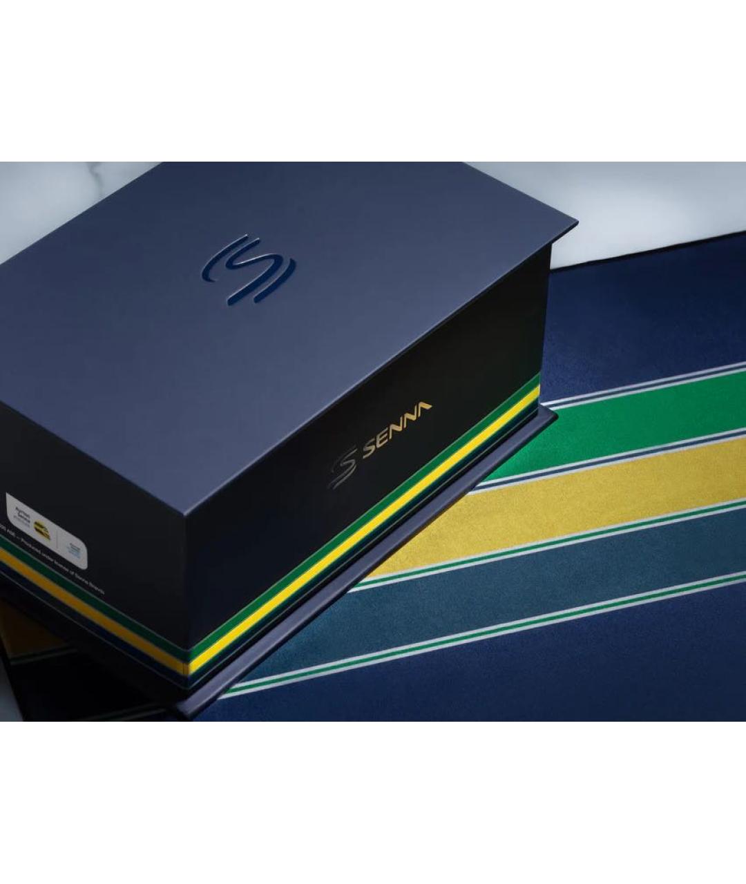 JACQUES MARIE MAGE Темно-синие пластиковые солнцезащитные очки, фото 7