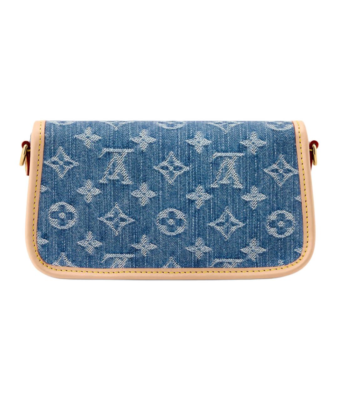 LOUIS VUITTON Синяя сумка через плечо, фото 3