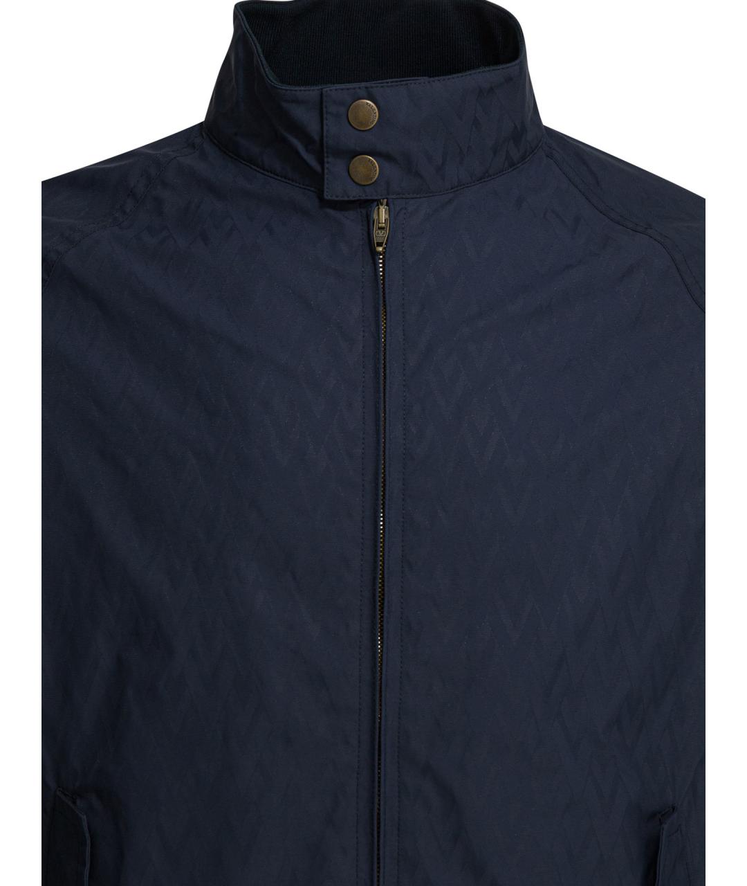 VALENTINO Синяя полиамидовая куртка, фото 3