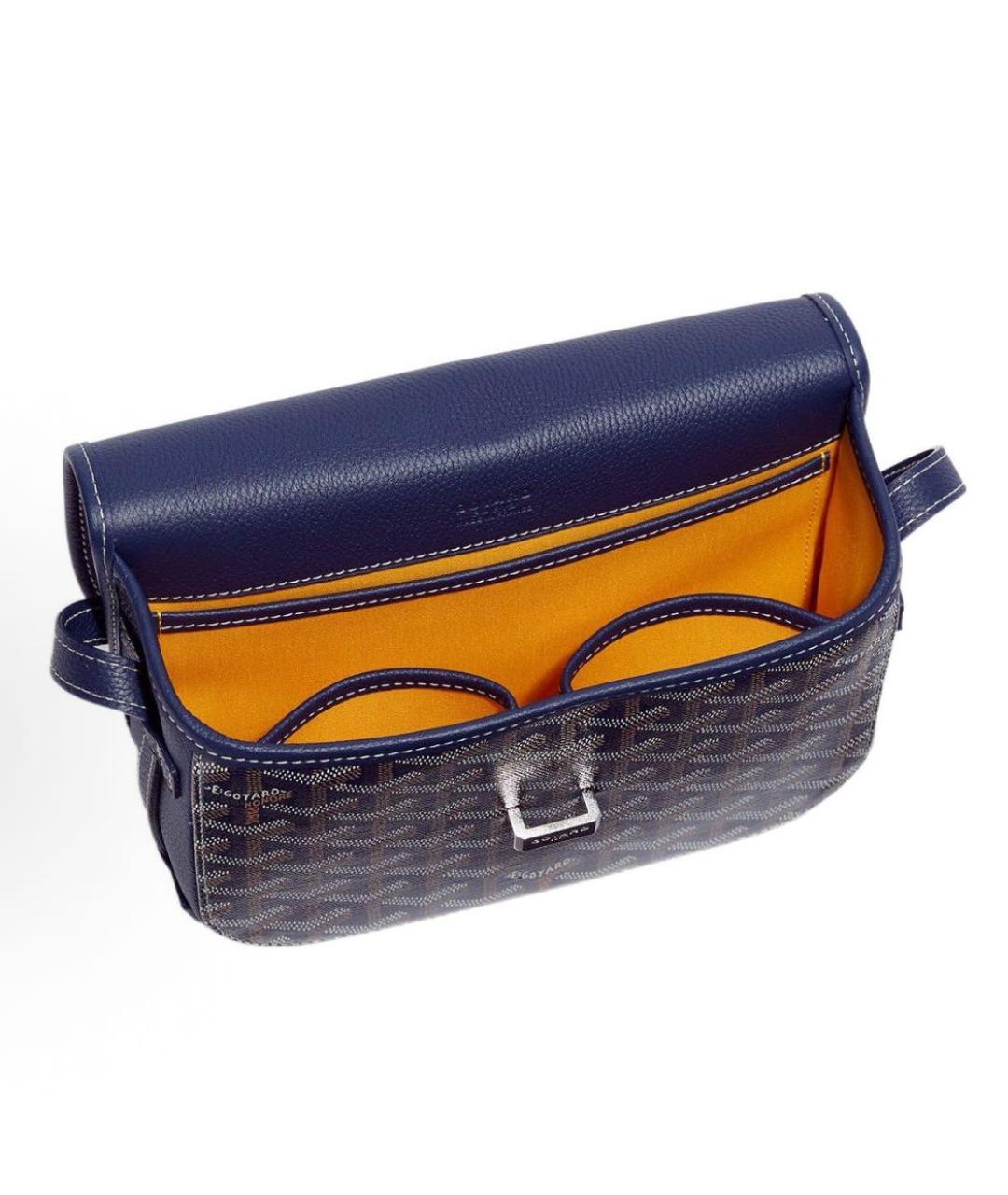 GOYARD Темно-синяя сумка через плечо, фото 4