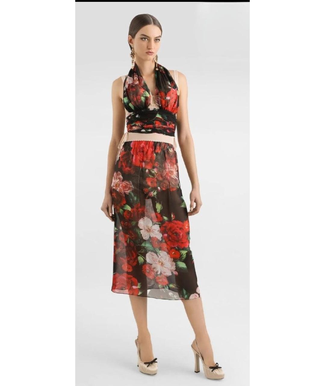 DOLCE&GABBANA Шифоновый костюм с юбками, фото 6