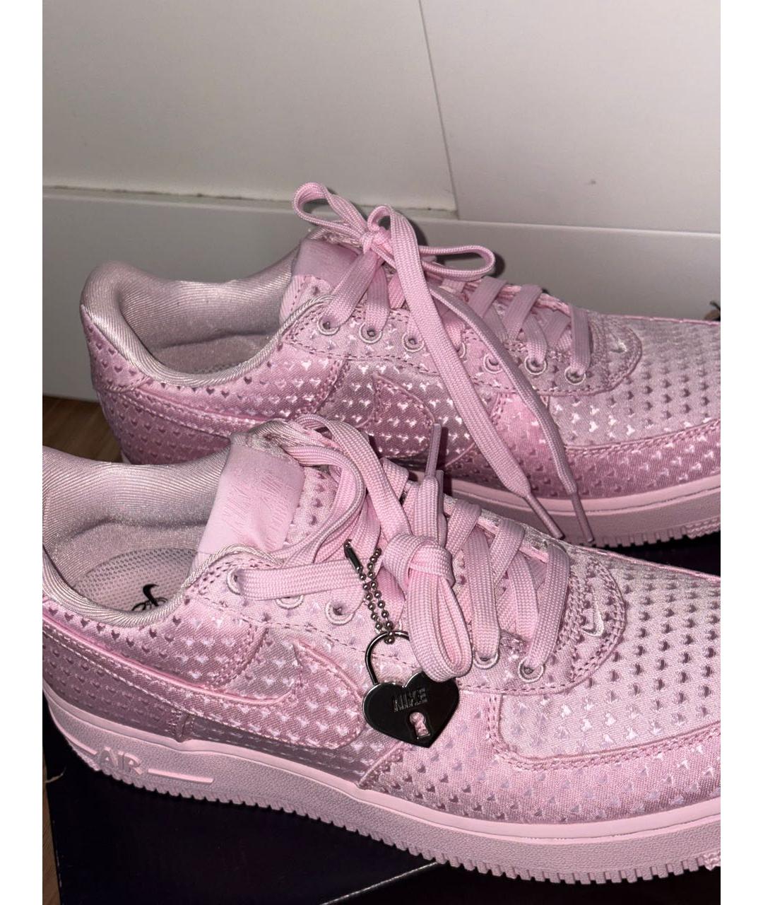 NIKE Розовые текстильные кроссовки, фото 8