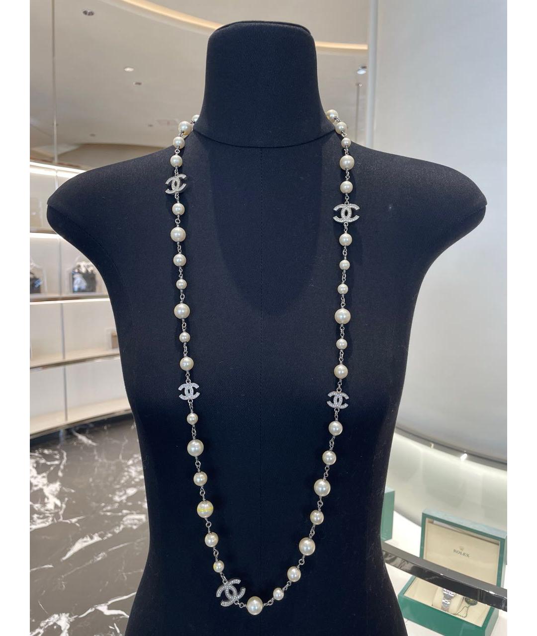 CHANEL Золотое металлическое колье, фото 2