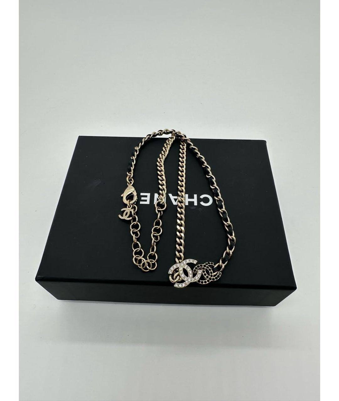 CHANEL Золотое колье, фото 2