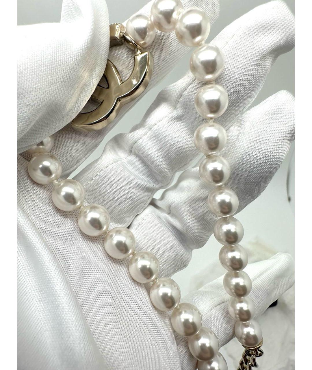 CHANEL Розовое колье, фото 5