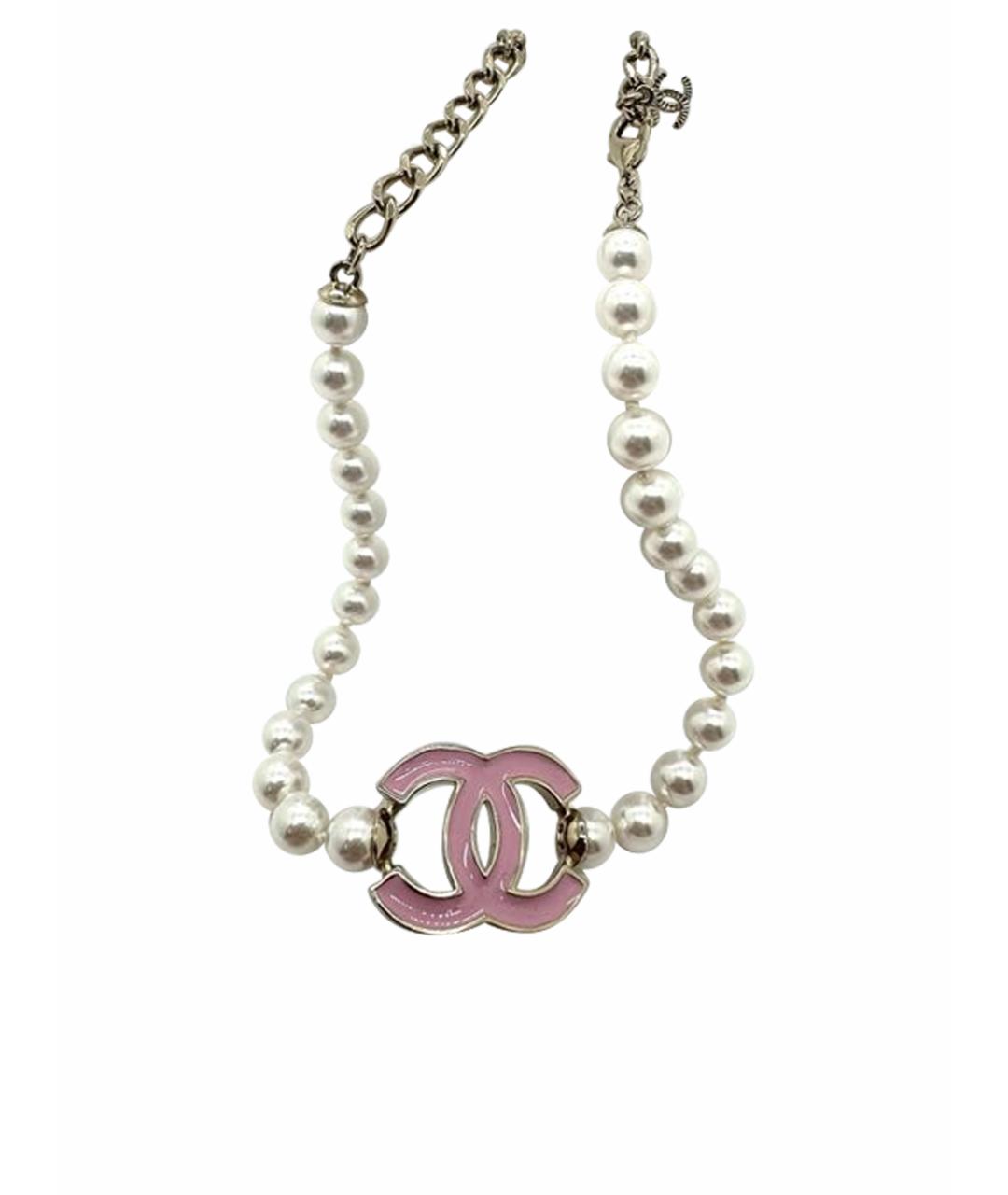 CHANEL Розовое колье, фото 1