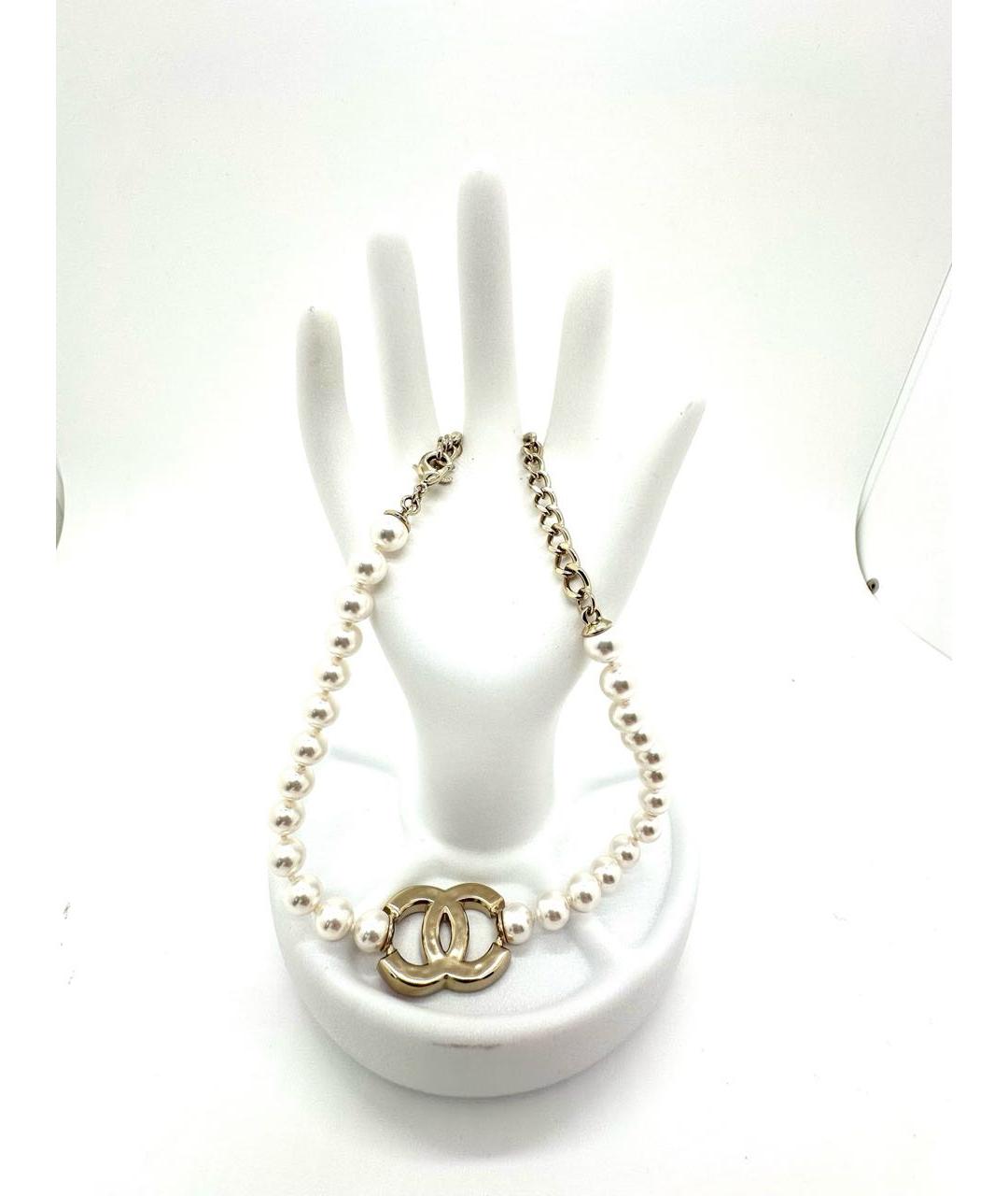 CHANEL Розовое колье, фото 3