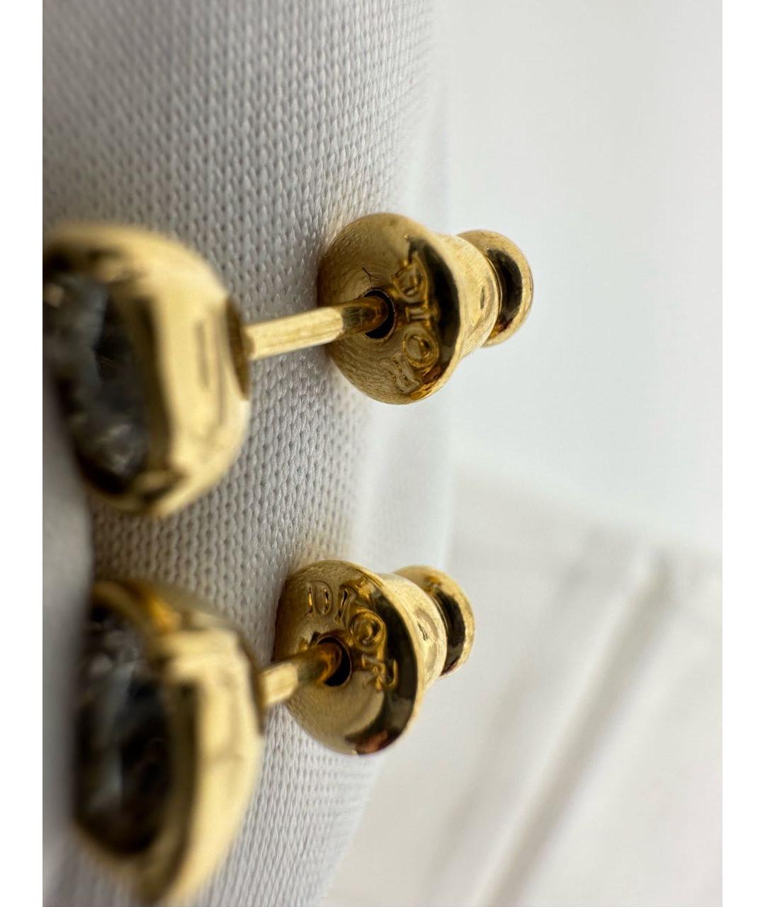 CHRISTIAN DIOR Золотые серьги, фото 5