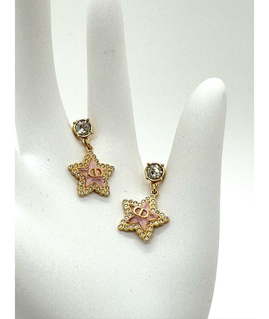 CHRISTIAN DIOR Золотые серьги, фото 7