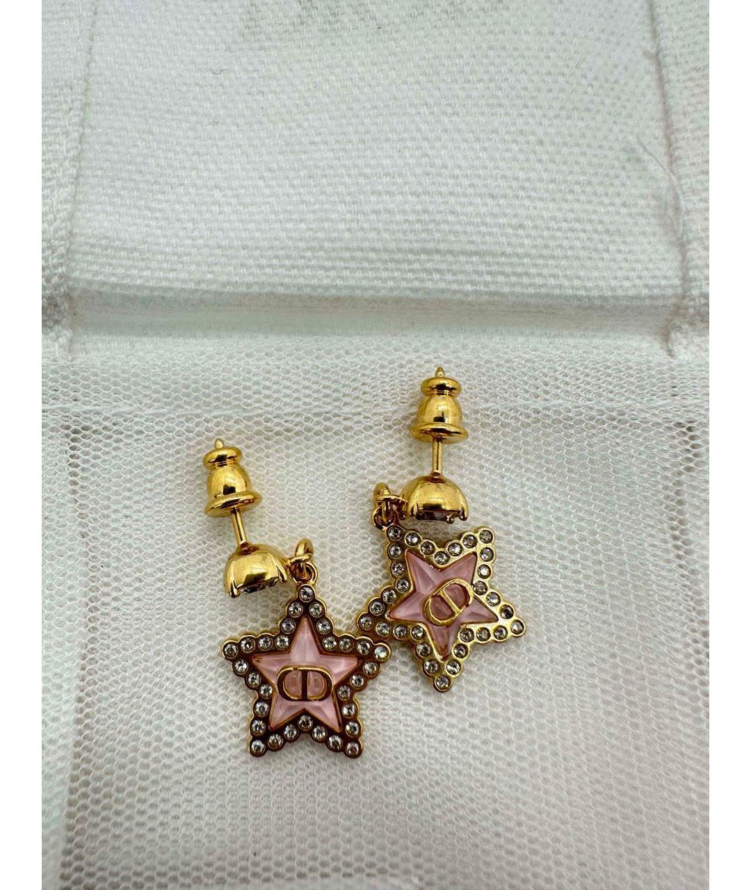 CHRISTIAN DIOR Золотые серьги, фото 4