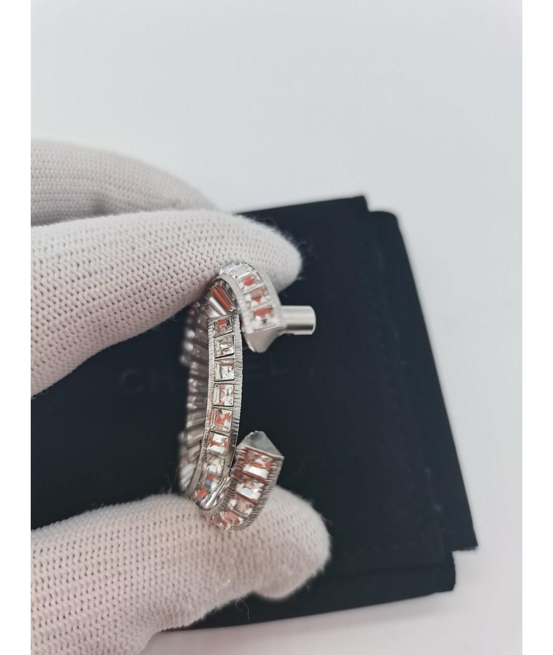 CHANEL Серебряная металлическая булавка / брошь, фото 6