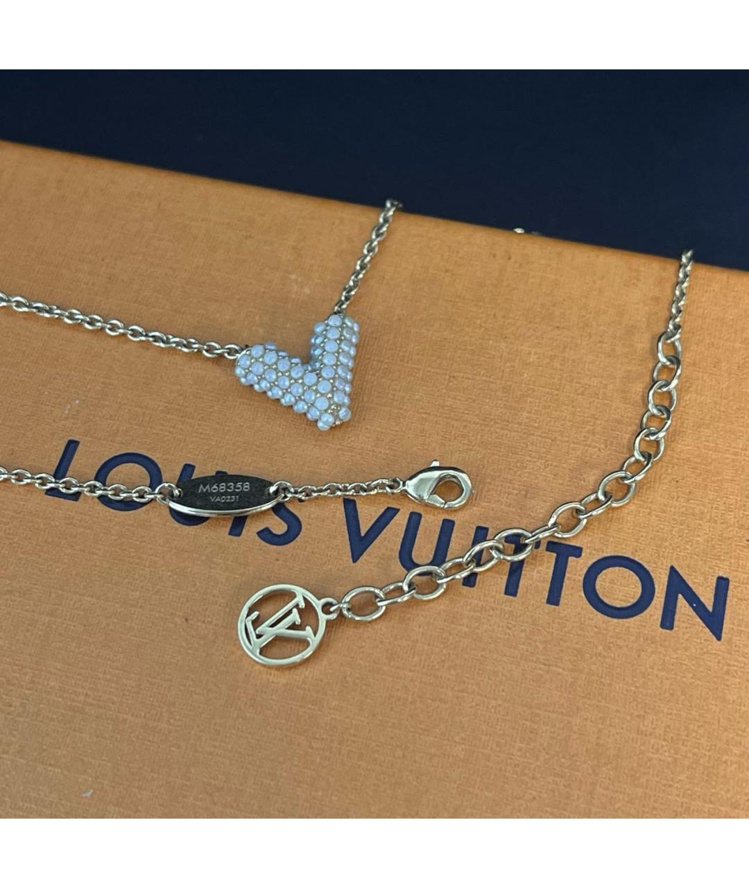 LOUIS VUITTON Золотое колье, фото 2