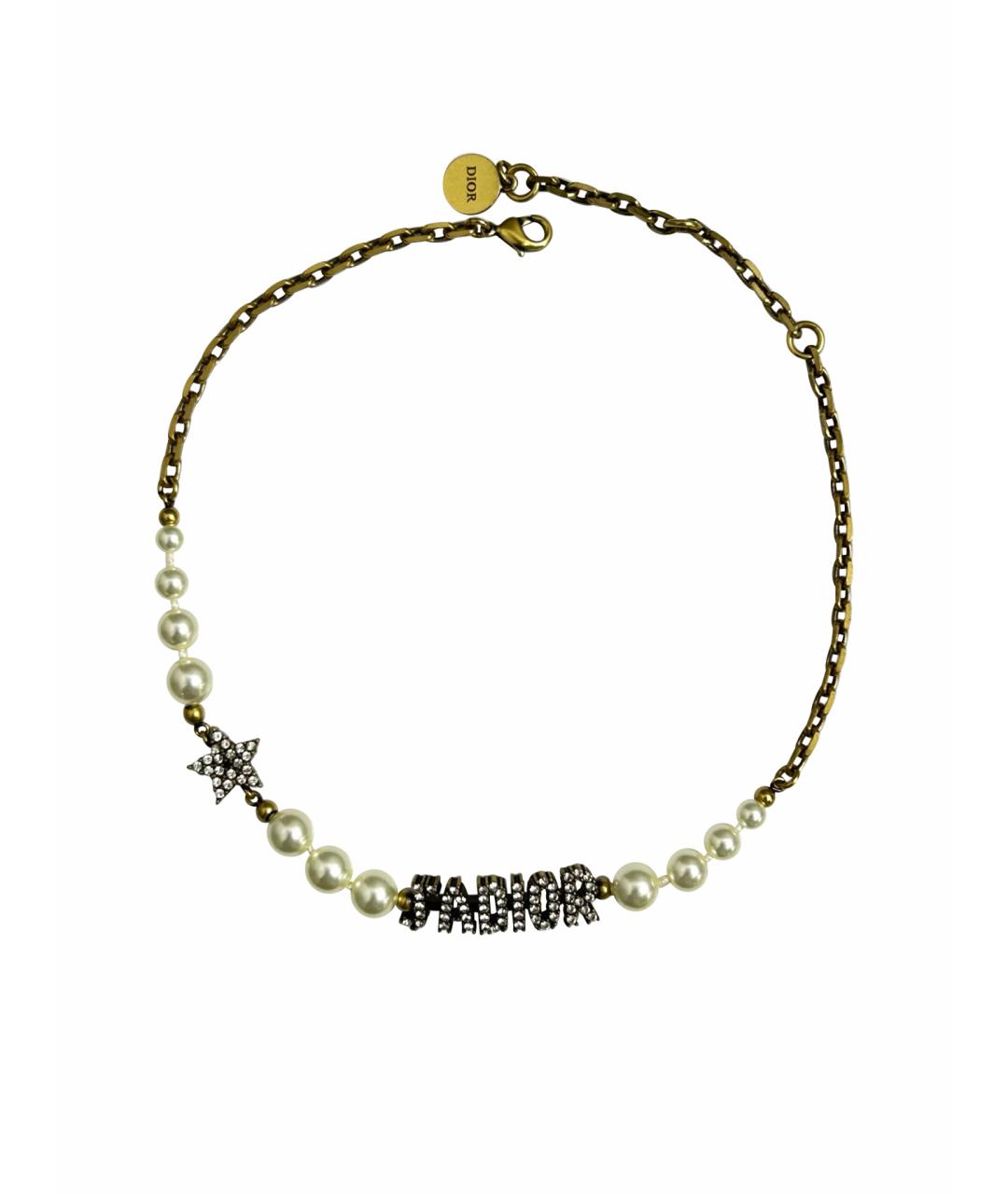 CHRISTIAN DIOR Золотое колье, фото 1