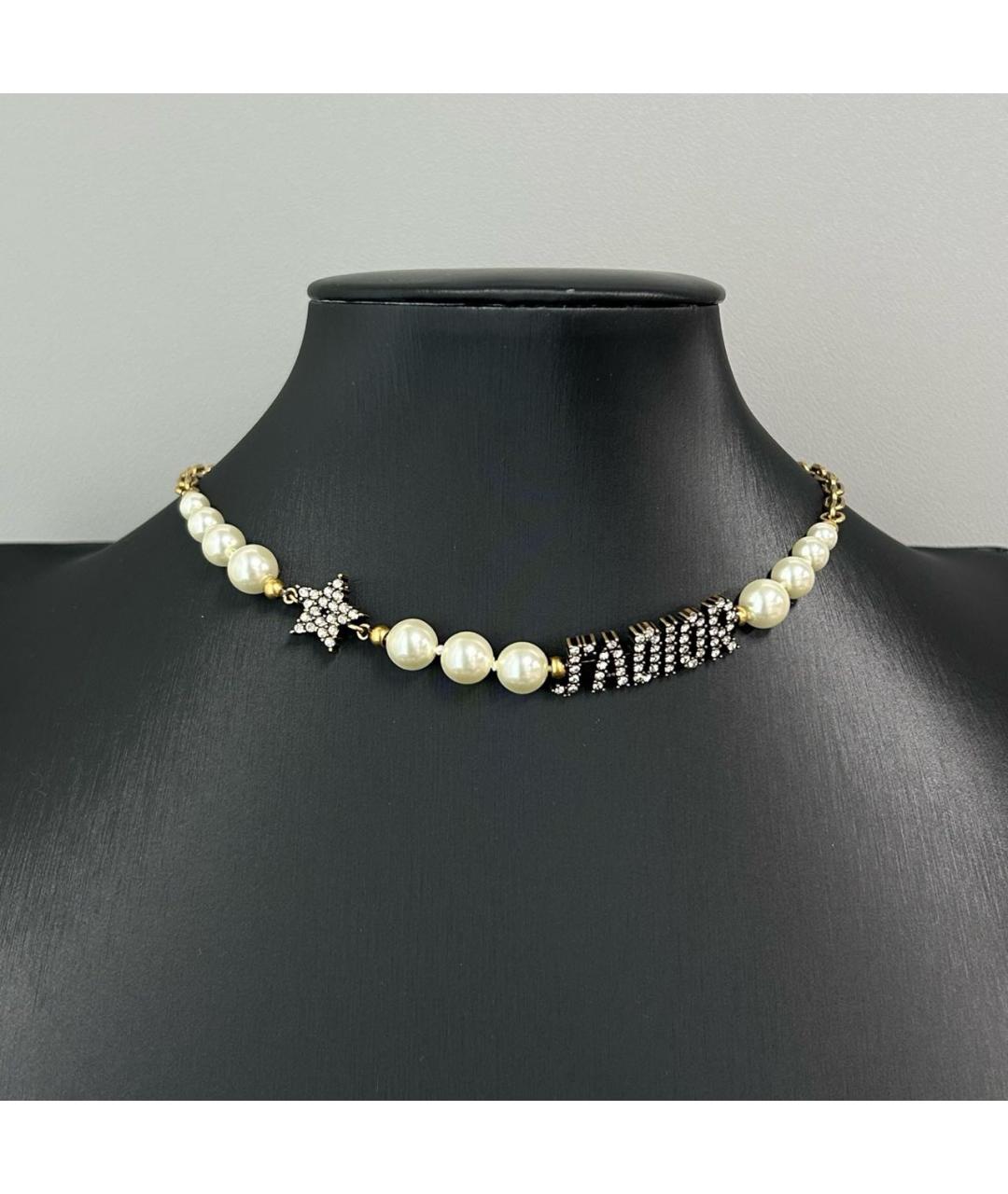 CHRISTIAN DIOR Золотое колье, фото 5