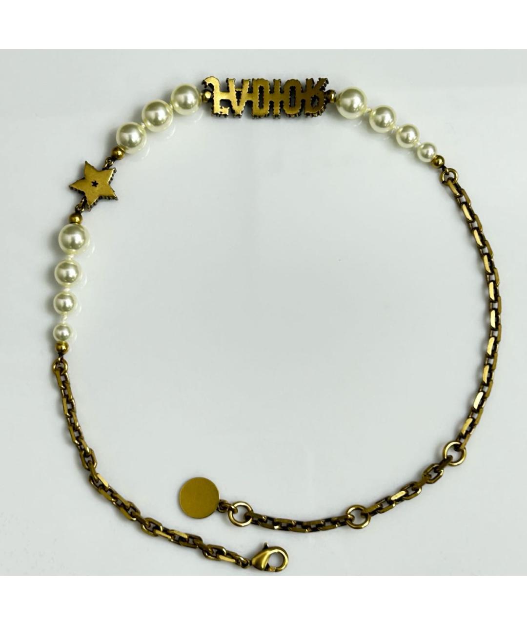 CHRISTIAN DIOR Золотое колье, фото 3