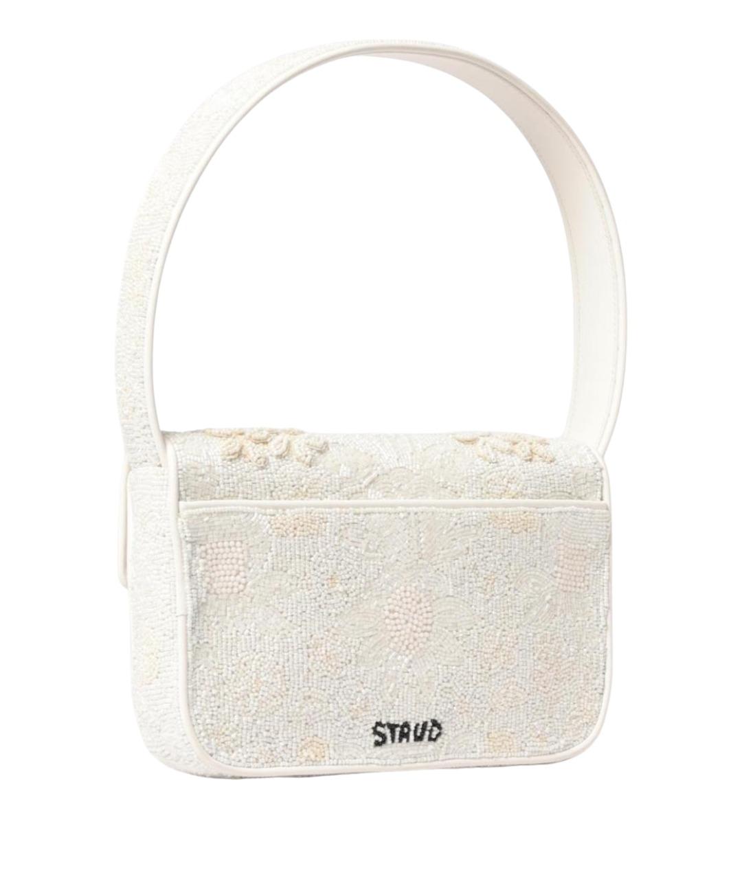 STAUD Белая сумка с короткими ручками, фото 2