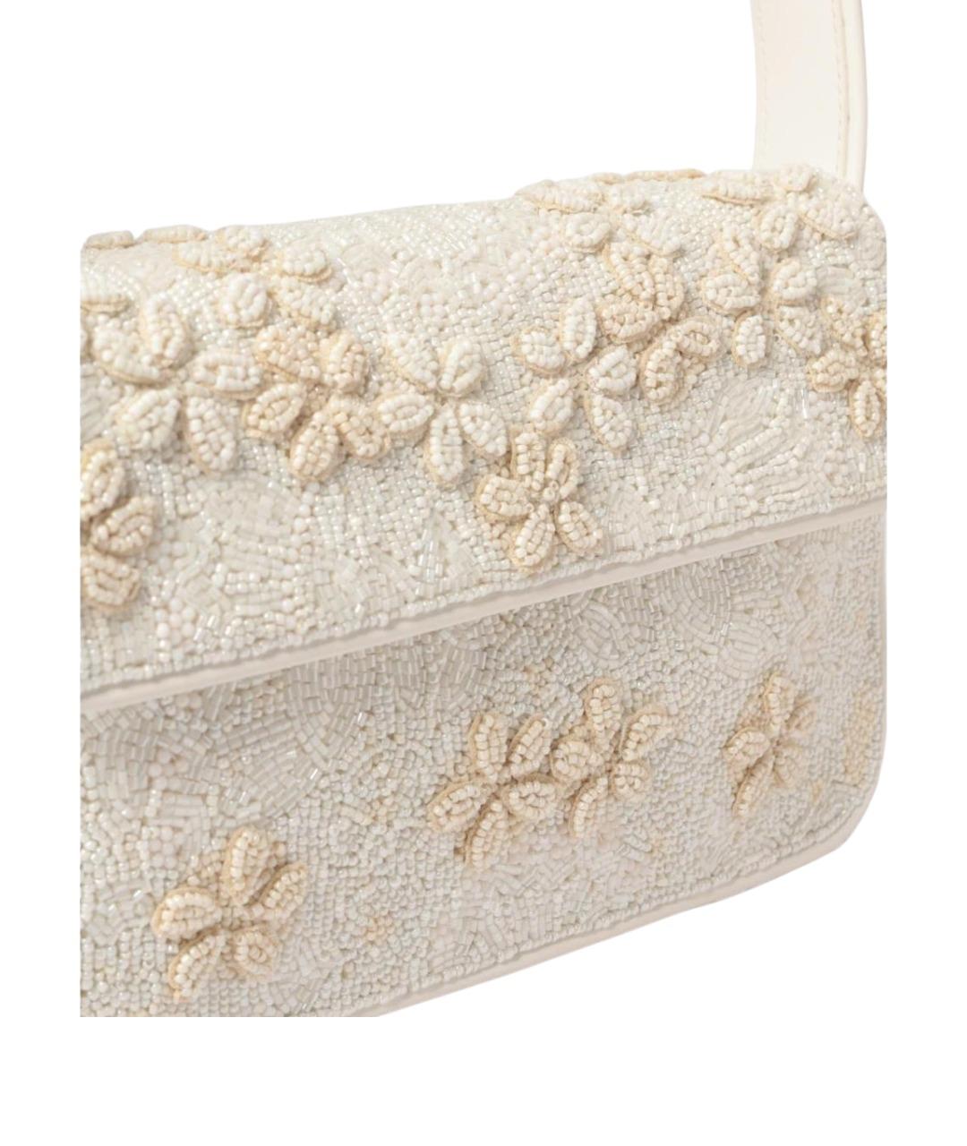 STAUD Белая сумка с короткими ручками, фото 3