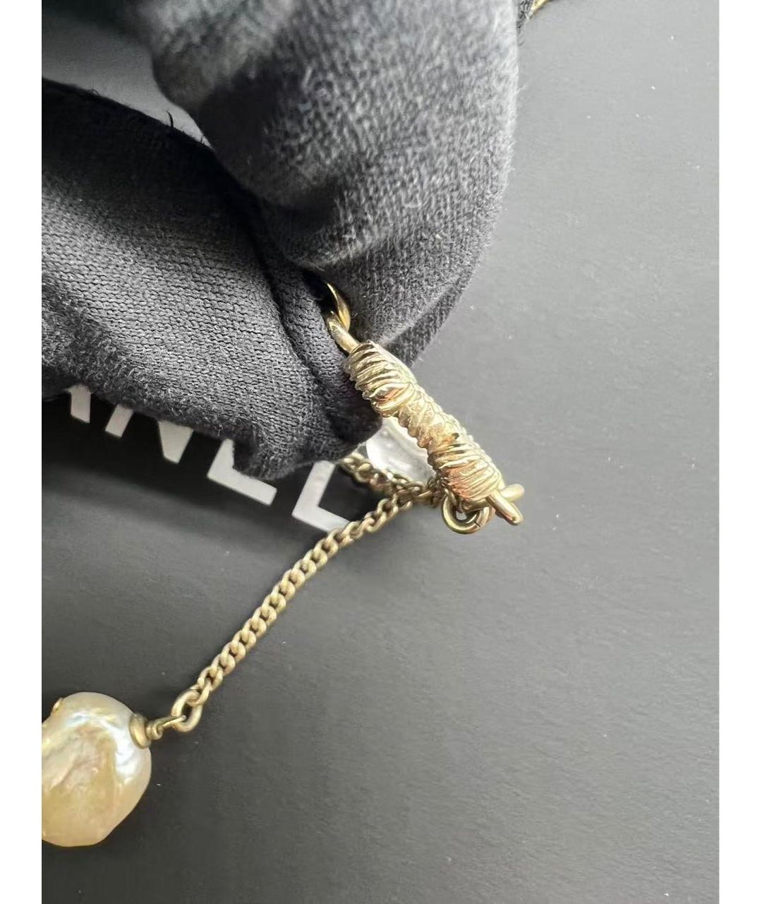 CHANEL Золотое колье, фото 7