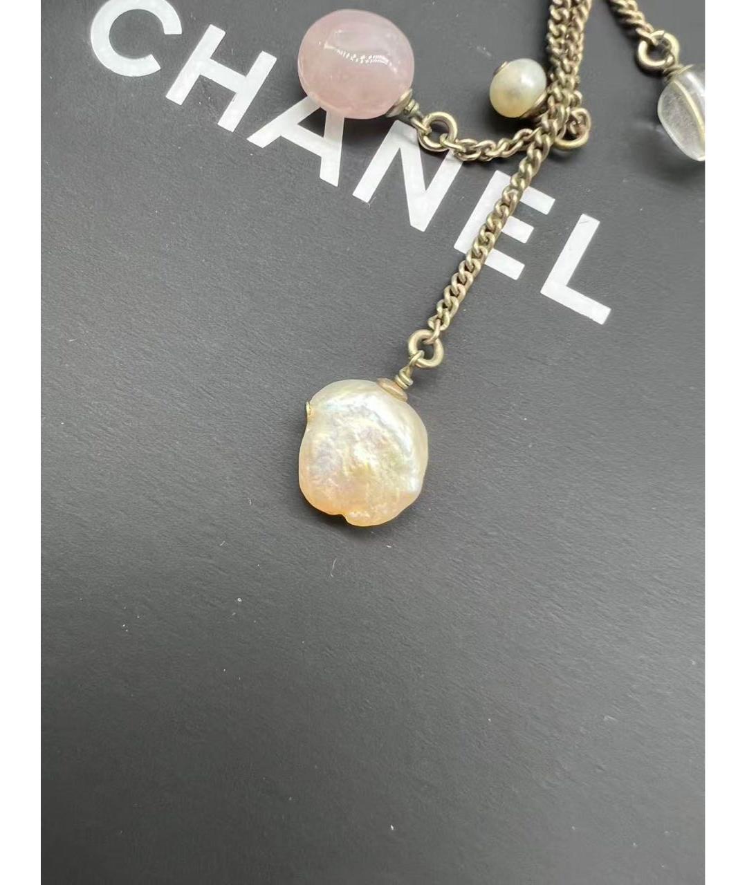 CHANEL Золотое колье, фото 4